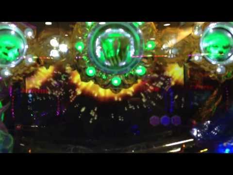 【蒼天の拳HTVA】　赤保留　役物のリーチ バトルモード中