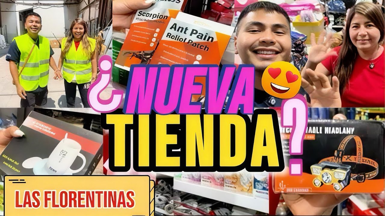 😍 Tienda “BARATA” con… De TODO un POCO | Las Florentinas | Parches, Hogar, Eléctricos, Risas y más…