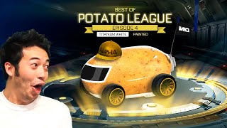 BEST OF POTATO LEAGUE #4 | TRY NOT TO LAUGH Rocket League MEMES and Funny Moments