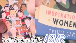 Soft Spoken Quiz on Inspirational woman! LOFI ASMR! screenshot 5
