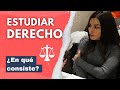 ESTUDIAR DERECHO 😥 (Mitos Sobre Derecho) ¿ES DIFÍCIL?