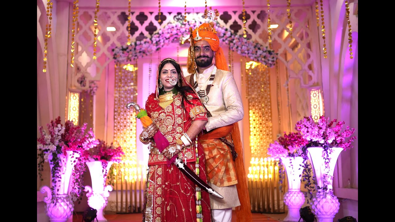 Prerna Khangarot & Manvendra Singh Hada || Royal Rajput Wedding ...