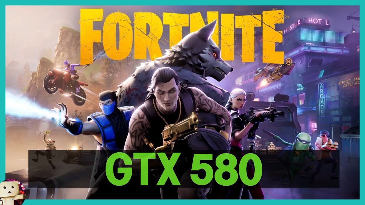GTX 580 / Fortnite Ch.6-S2 [720p] Prueba 
