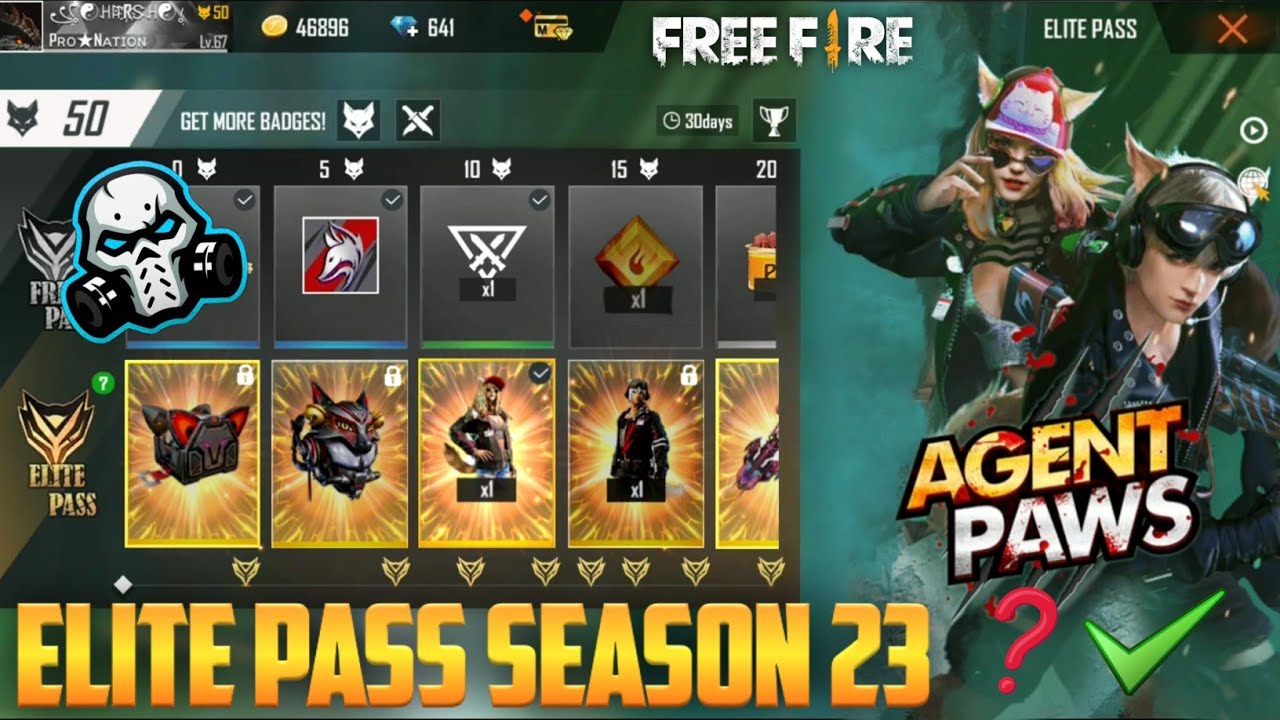 FREEFIRE ELITE PASS SEASON 23 FULL DETAIL REVIEW & MY OPINION || BEST ELITE PASS ??? 🤔