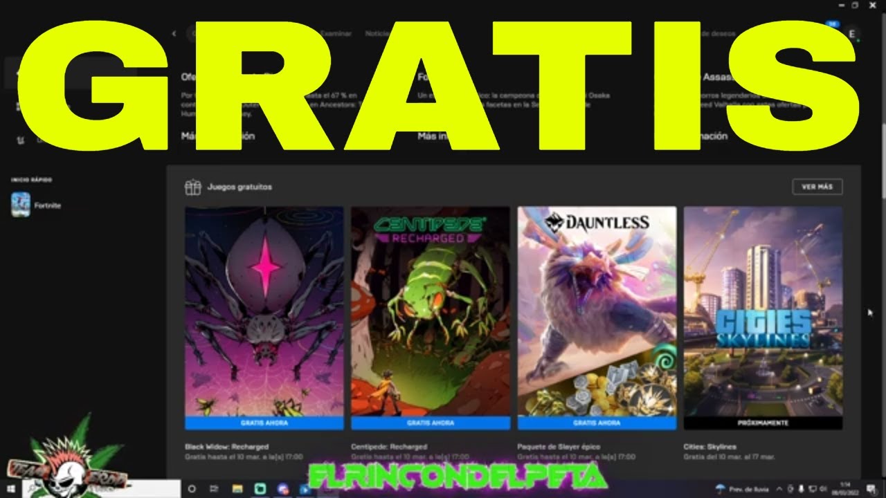 2 JUEGOS GRATIS en PC  y 1 DLC DAUNTLESS