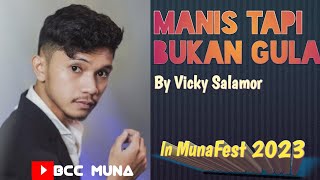 Download lagu Keren ❗Vicky Salamor 'Manis tapi Bukan Gula' di Muna Fest 2023