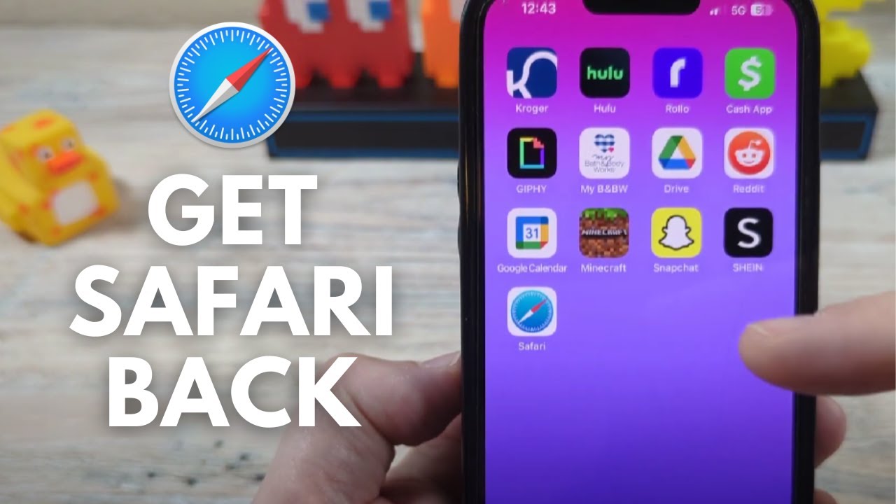 How To Get Safari App Back On IPhone YouTube
