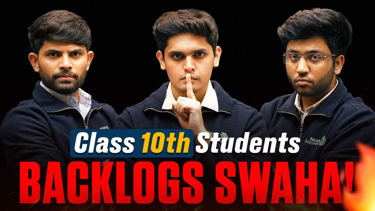 Backlogs Swahaa 🔥 - Aarambh 2.0 Launch 💀 | Class 10th 2026-27 | Check Description