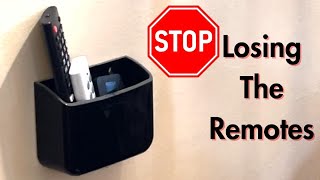 Total Mount Hole Free Remote Holder