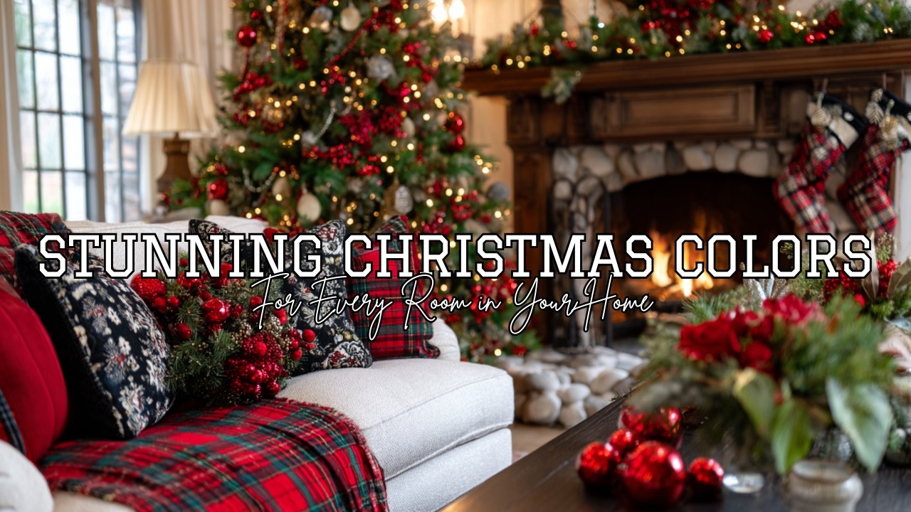 🎄 Stunning Christmas Color Combinations | Holiday Home Decor Ideas 2025 ✨