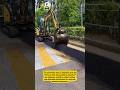 Road Repair Excavator – Efficient Asphalt Patching Operation | Educational Video