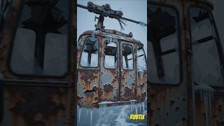 Abandoned Cable Car → Luxury Alpine Retreat in 60 Seconds! 😱 #shorts #restoration #RutiXAuto