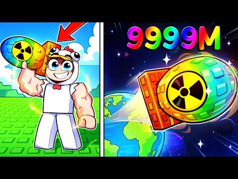 Lancer des OBJETS à 2 600 000 km dans Roblox Throwing Simulator !