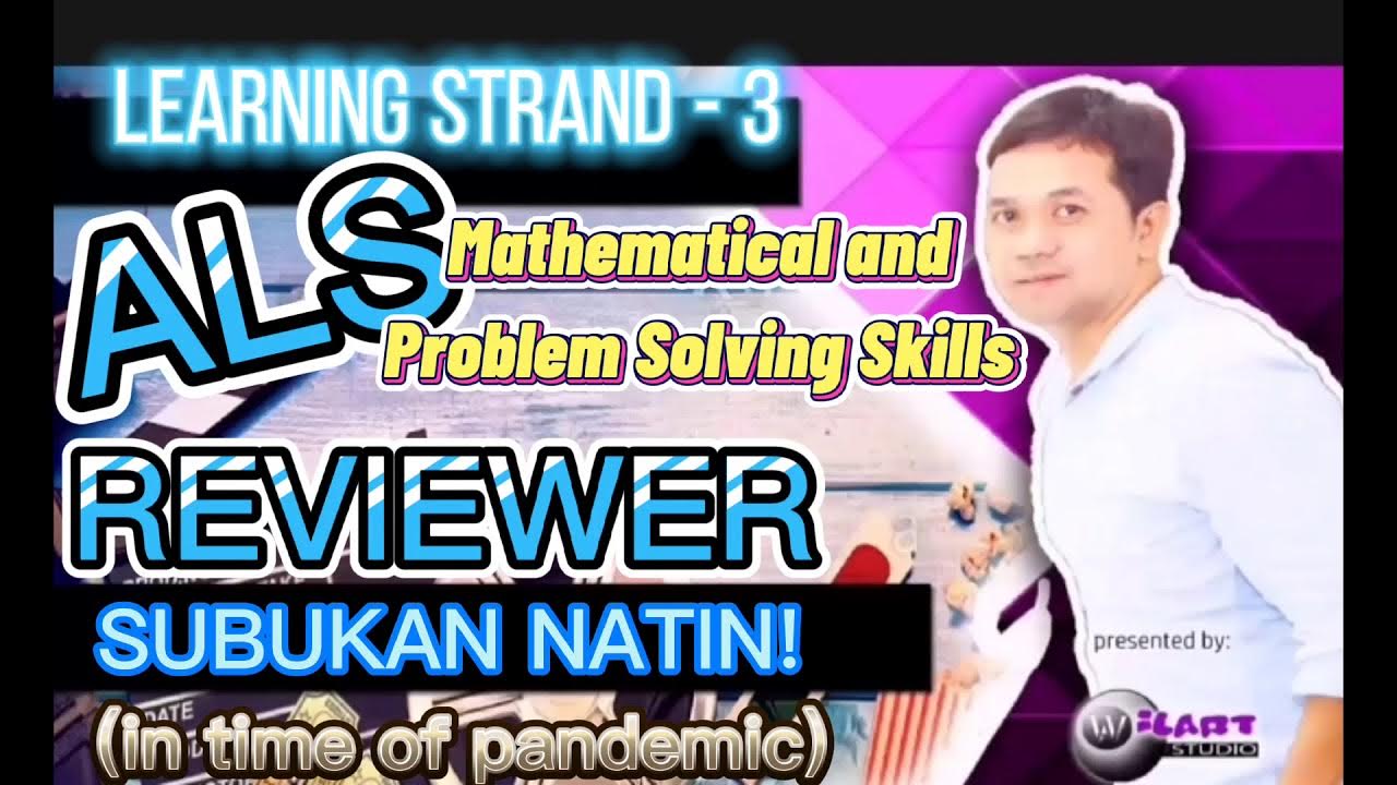 learning strand 3 mathematical and problem solving skills answer key
