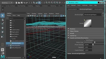 Volume Caustics and Refractive Caustics in Maya 2018