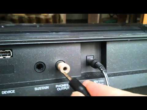 подключение ямахи к ноуту