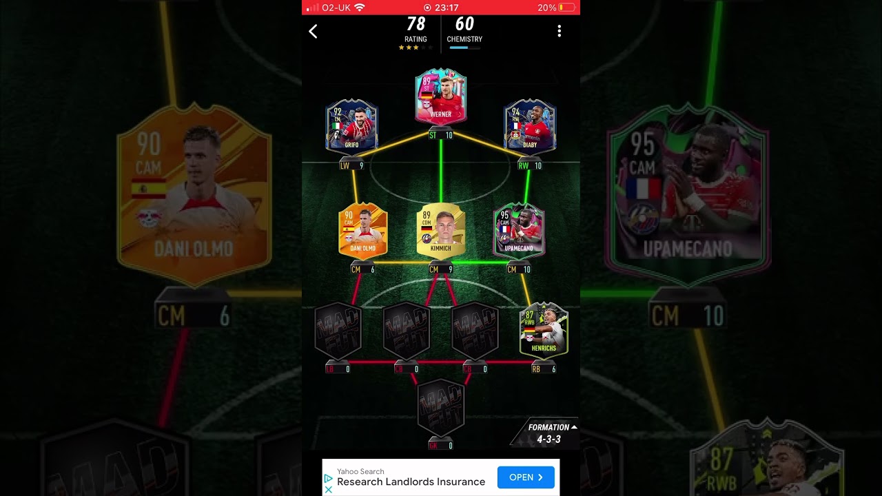 MADFUT 23 - My Best Bundesliga Team In - Game Play