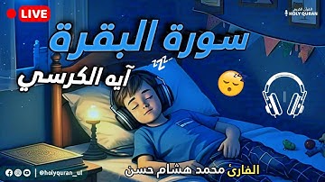 اية الكرسي مكررة بصوت يشعرك بالامان والراحه🤎😴صوت هادئ القارئ محمد هشام AYATUL KURSI #قرآن #quran