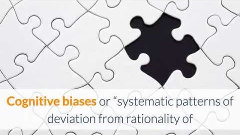 Can design thinking approaches help to reduce cognitive decision-making biases?