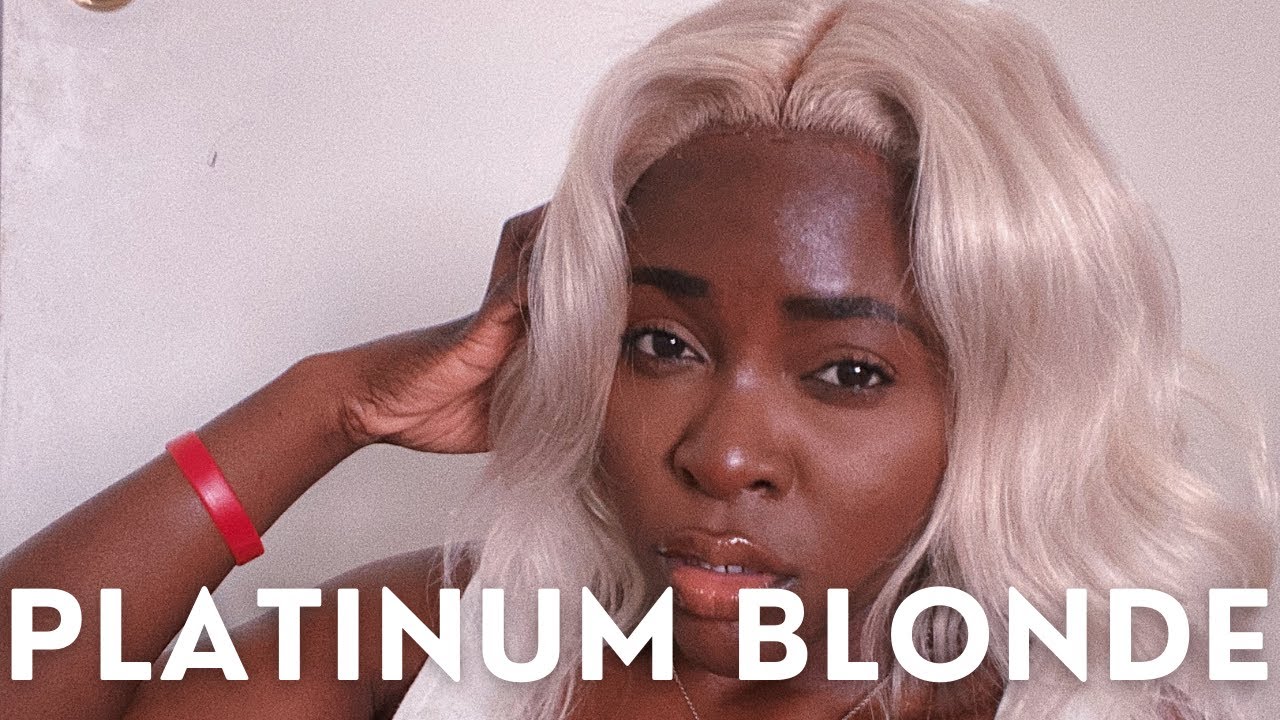 SOO I WENT PLATINUM BLONDE WITHOUT BLEACH...