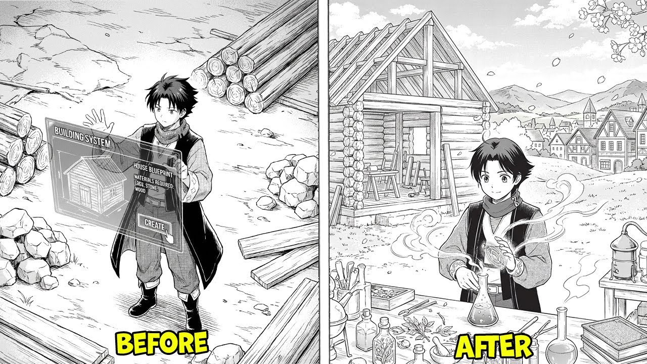 REINCARNATED ALCHEMIST HID HIS MAGIC, WAS EXILED — USING CHEAT SYSTEM, BUILT A KINGDOM | MANGA RECAP