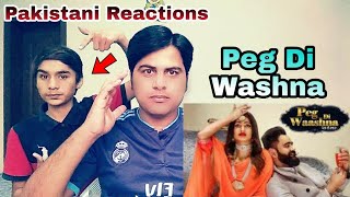Armrit Maan Ft Dj Flow Peg Di Washna (Full Video) | Himanshi Khurana 2017 | By Pakistani Reactions