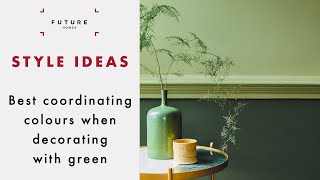 Best colours to go with green | STYLE IDEAS | Future Homes Network screenshot 2