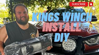 DIY KINGS WINCH INSTALL - Is it a big waste of money #kingswinch #rigbuild #diyinstallation