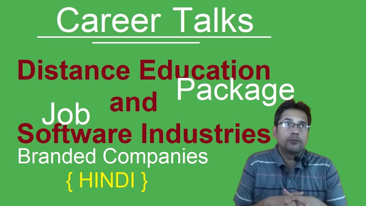 IT Jobs With Distance Education Salary Package Which Company Hire
