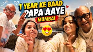 1 Year Ke Baad Papa Aaye Mumbai 😍  | #Manisha Rani New Video | Manisha Rani Vlogs
