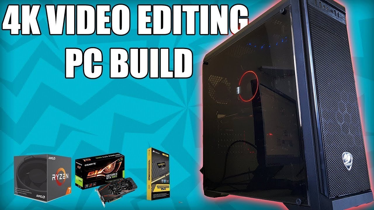 MY NEW 4K VIDEO EDITING PC BUILD | RYZEN 7 1700 AND GTX 1060 - YouTube