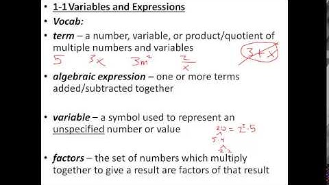 Glencoe Algebra 1 01 1