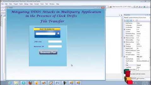 Final Year Projects | Mitigating Distributed Denial of Service Attacks in Multiparty Applications in