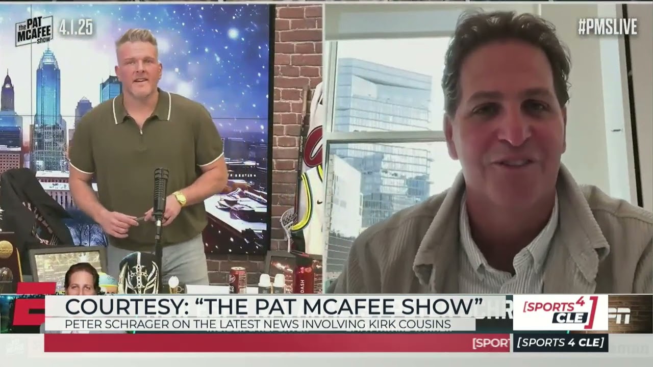 Peter Schrager on Why Kirk Cousins Makes Sense for the Browns - Sports4CLE, 4/1/25