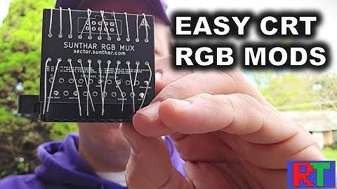 RGB MUX: Unlocking the Trinitron