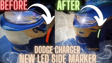 HOW TO INSTALL LED SiDE MARKER ON A 2015-2023 DODGE CHARGER SCAT PACK & HELLCAT.
