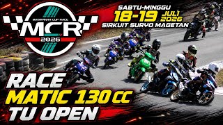 Race Matic 130 cc TU Open | MCR Seri 1 Magetan 18-19 Juli 2026