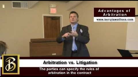 Part IX - What, Why & How of Contracts - Arbitration vs Litigation