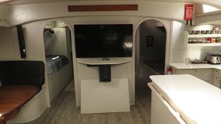 BOAT TOUR of our 80ft Whitbread yacht (Ep. 2)