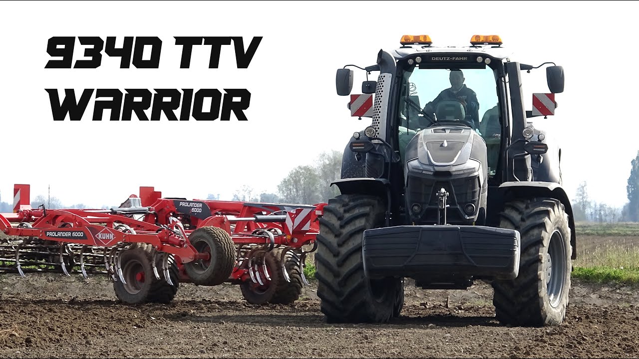 Deutz-Fahr 9340 TTV Warrior | Kuhn Prolander 6000
