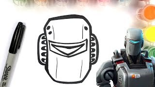 How To Draw Skin - how to draw a i m skin in fortnite