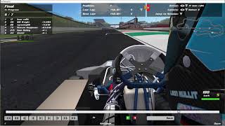 World Record KRP/SKM Superkart onboard lap at Mugello screenshot 2