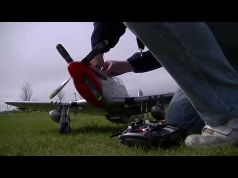 Motion RC Freewing P51 D Mustang w/Sound System. Iron Ass