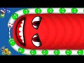 🔴WORMSZONE.IO___GIANT_SLITHER_SNAKE_TOP_01___Epic_Worms_Zone_Best_Gameplay