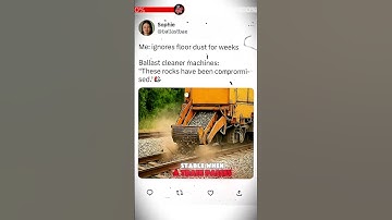 🚂 Why Ballast on Train Tracks Must Be Cleaned #100brain
