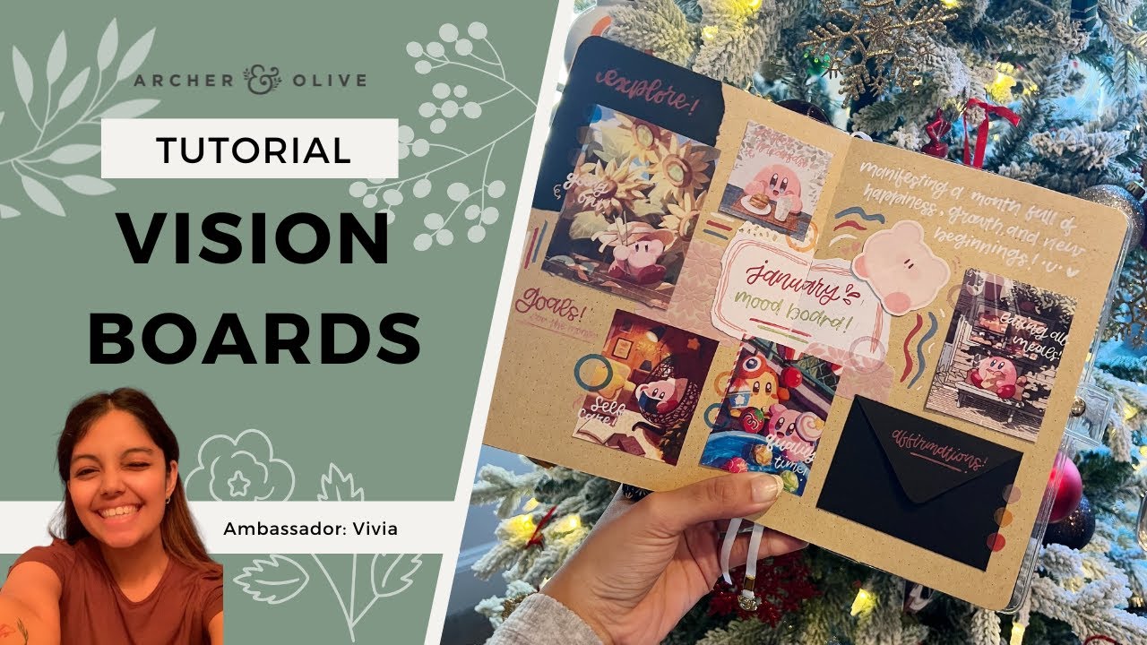 How To Create Mood & Vision Boards In Your Journal | Bullet Journal ...