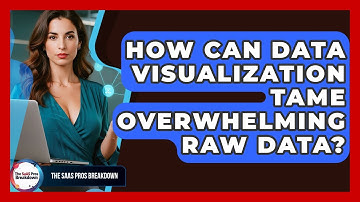 How Can Data Visualization Tame Overwhelming Raw Data? - The SaaS Pros Breakdown