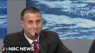 NASA officials speak after Crew-9 splash down