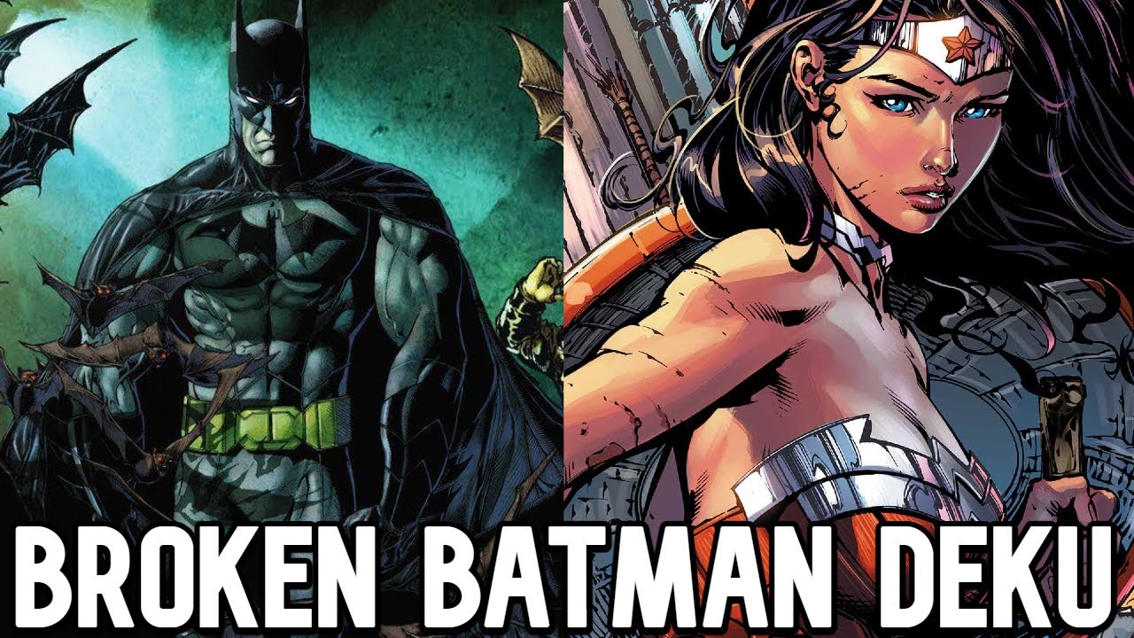 Broken Batman Deku Texting Story Part 1 [Deku x Wonder Woman]