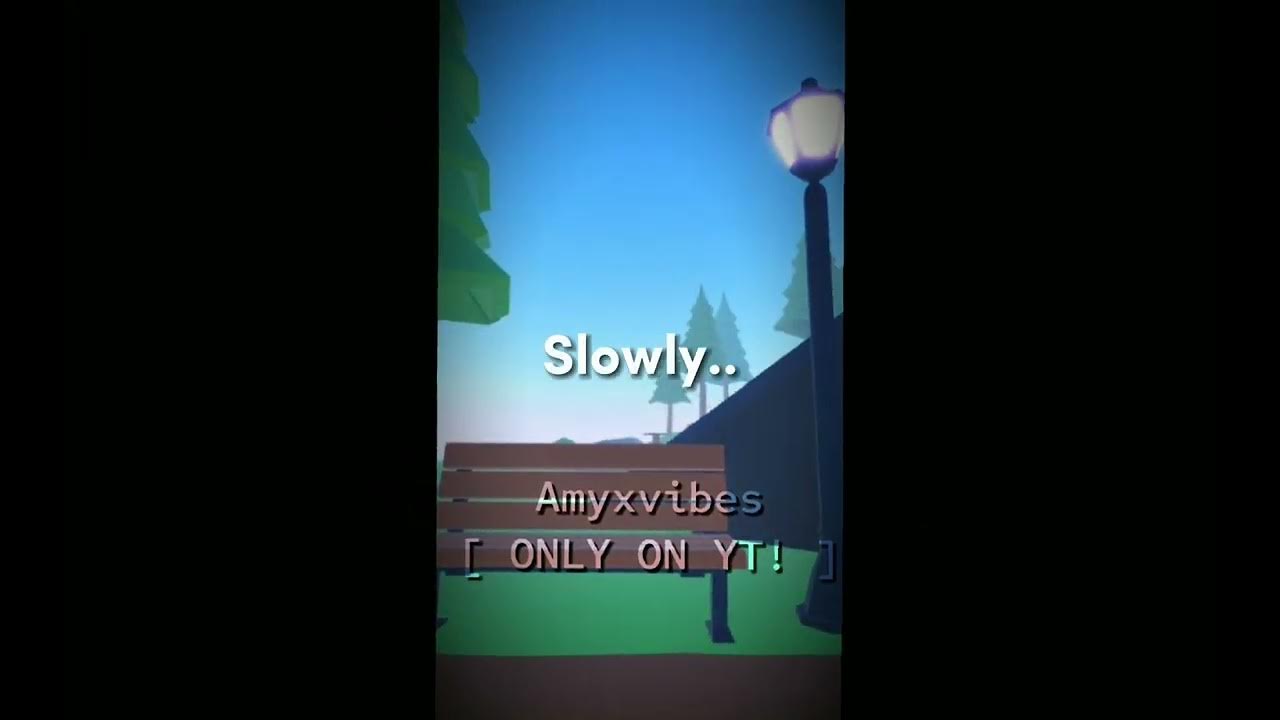 I Just Want You To Watch Me Dissolve Slowly Lyrics I just wanted you to watch me DISSOLVE slowly.. || Roblox Edit [READ